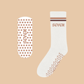 Seven Grip Socks White